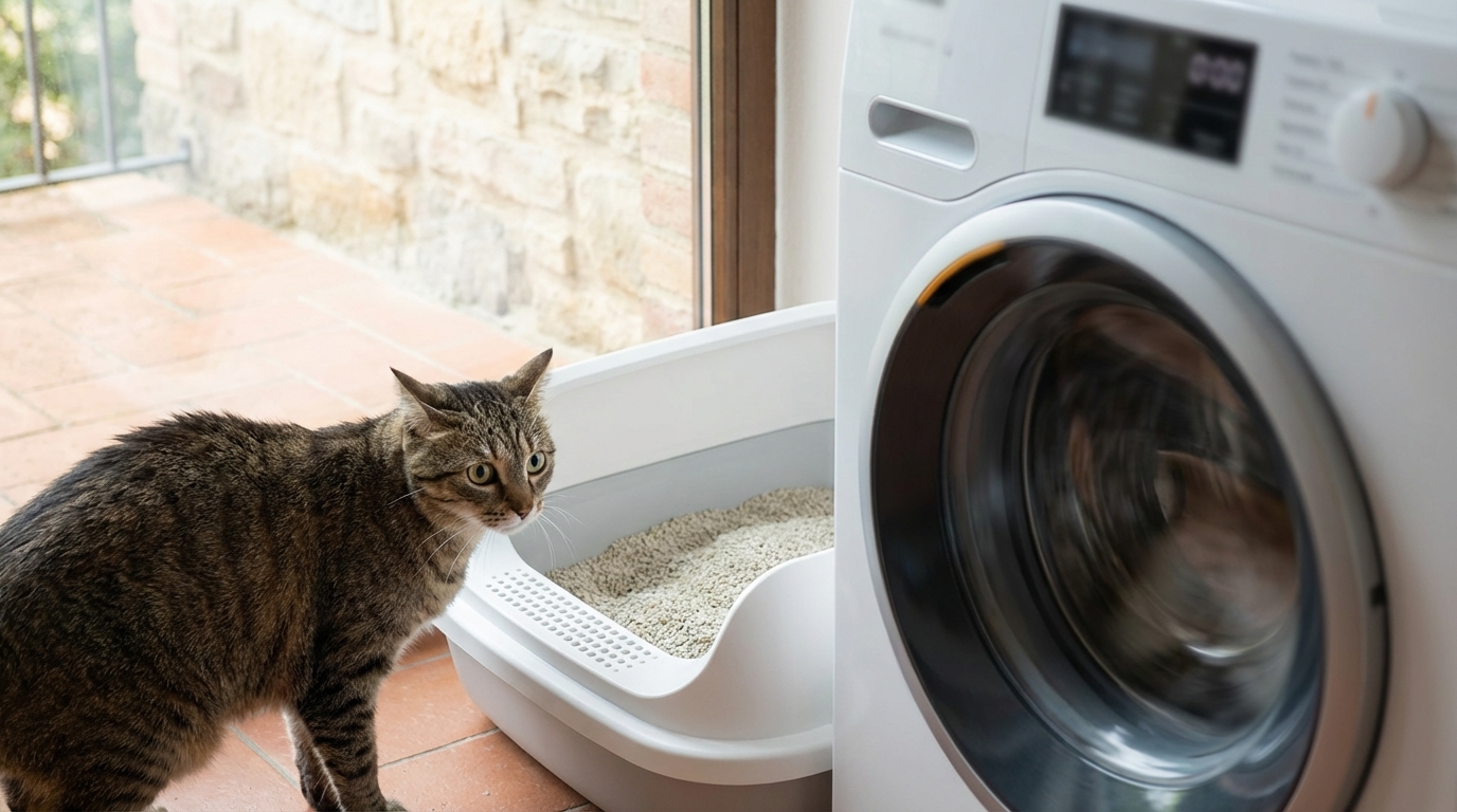 scoprite quali aree della casa rendono la lettiera difficile da usare per il vostro gatto e come migliorare il suo comfort senza nemmeno accorgervene.