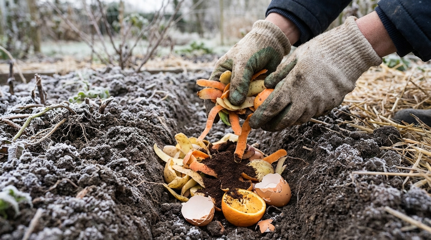 scopri dove gettare le bucce a febbraio ora che il contenitore del compost è finito, per una corretta gestione degli scarti organici.