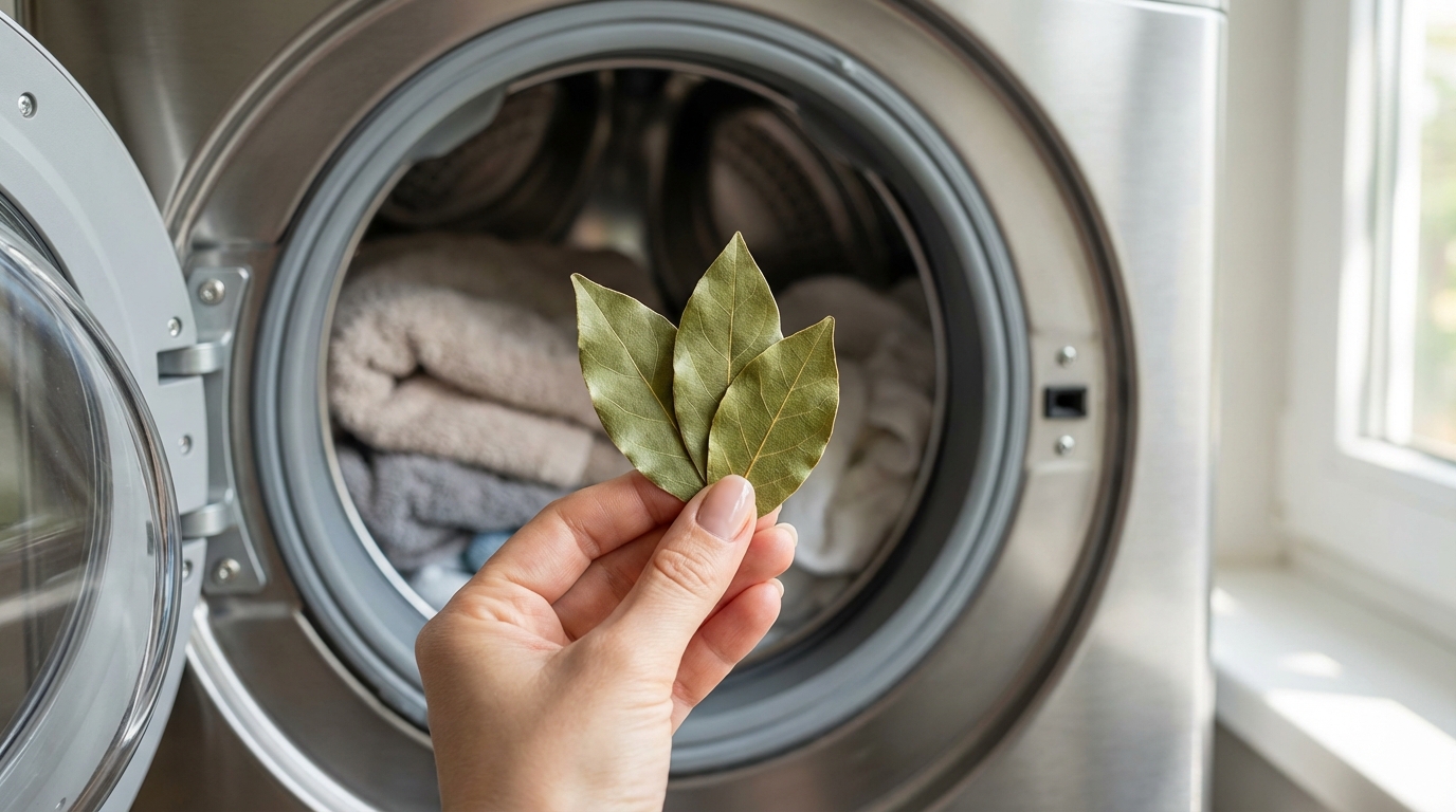 scopri il segreto della foglia di alloro nella lavatrice, un trucco naturale sempre più apprezzato per rendere i tuoi vestiti freschi e profumati senza sforzo.