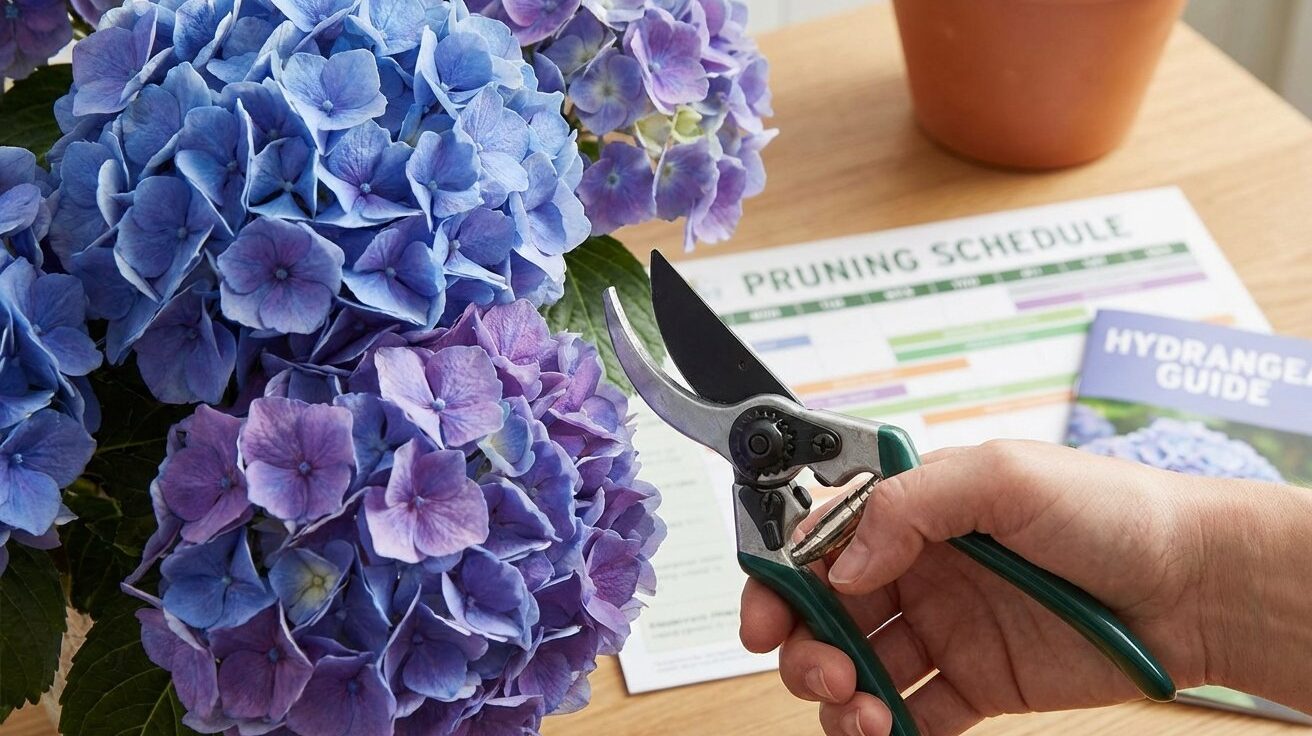 « Momento migliore » per potare le ortensie per garantire « una fioritura abbondante per molti anni »