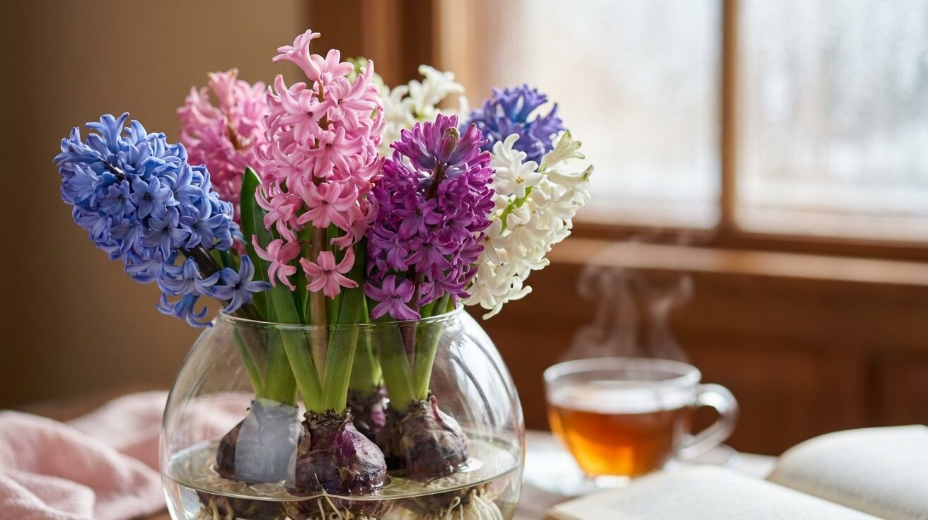 Questo trucco con fiori di primavera in vaso fa entrare un vero giardino in casa vostra, anche in pieno inverno glaciale