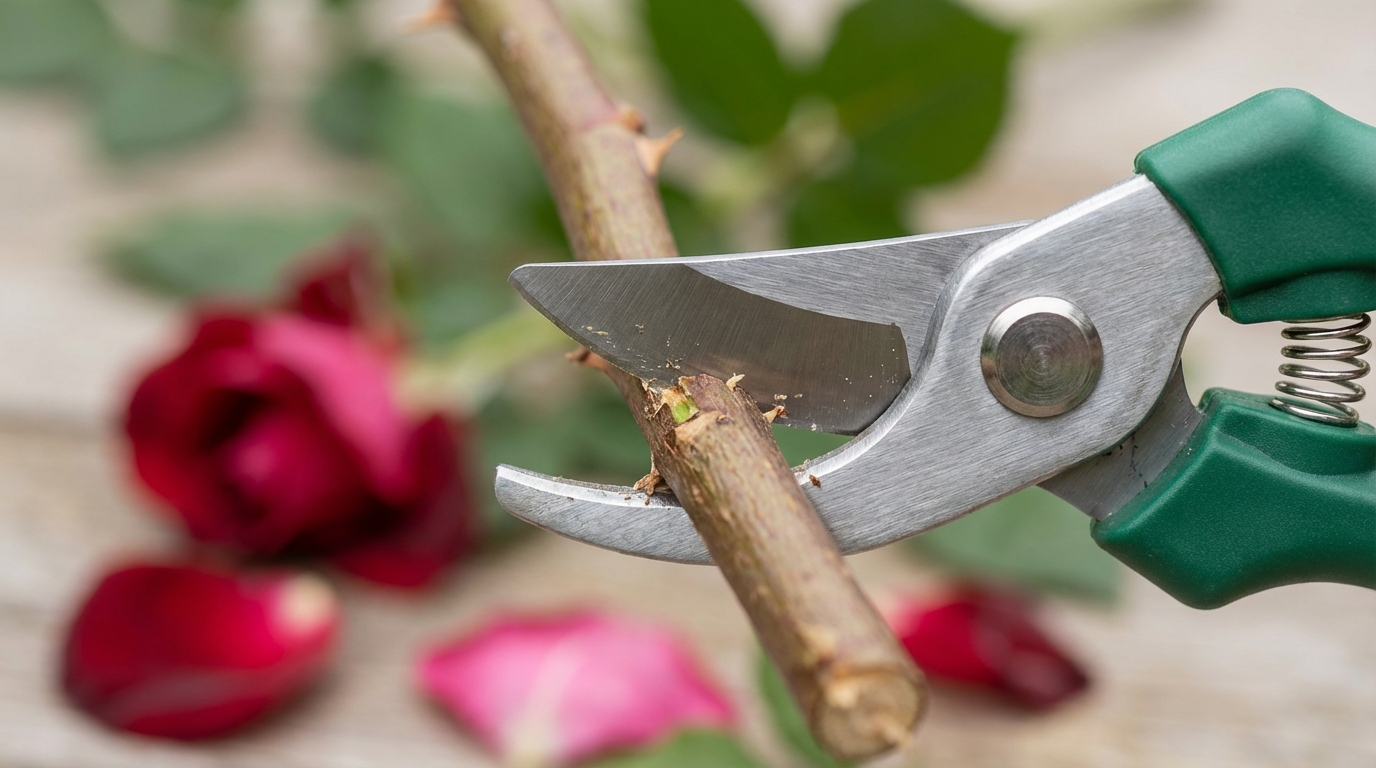 scoprite l'errore comune nella potatura che impedisce alla vostra rosa di fiorire e imparate come evitarlo per godere di splendidi fiori rigogliosi.