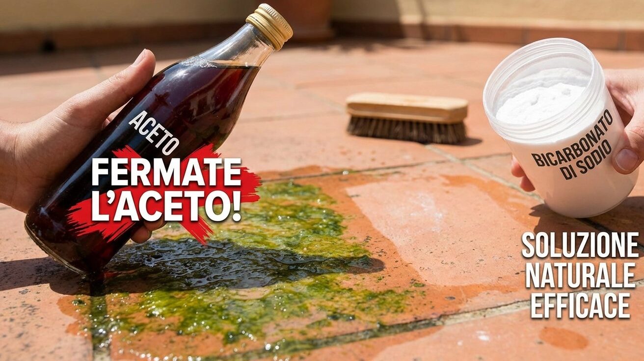 Terrazza scivolosa: fermate l’aceto e utilizzate questo ingrediente di dispensa per mantenerla pulita più a lungo