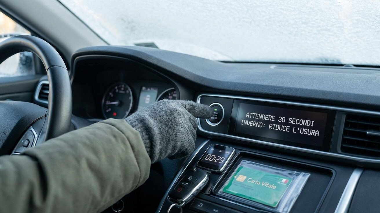 Solo i buoni conducenti lo fanno: questo piccolo gesto all’avviamento evita i guasti, soprattutto in inverno