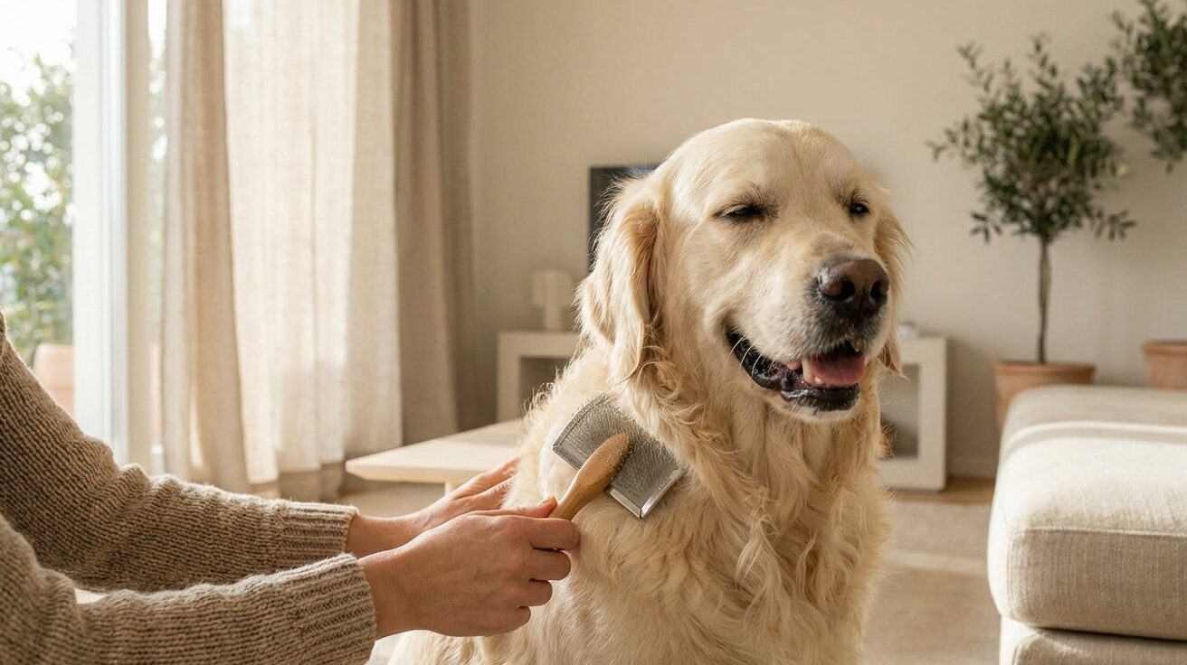 Peli di cane ovunque in casa vostra: questa abitudine di 5 minuti al giorno limita finalmente i danni nell’80% dei casi